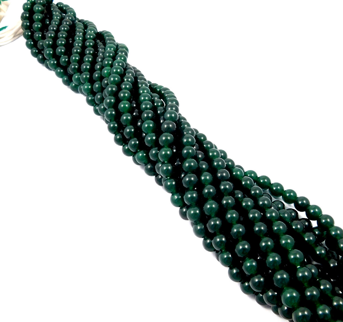 Green Aventurine Beads 15 Inch Strand 8mm Round Natural Gemstone Jewelry Lot