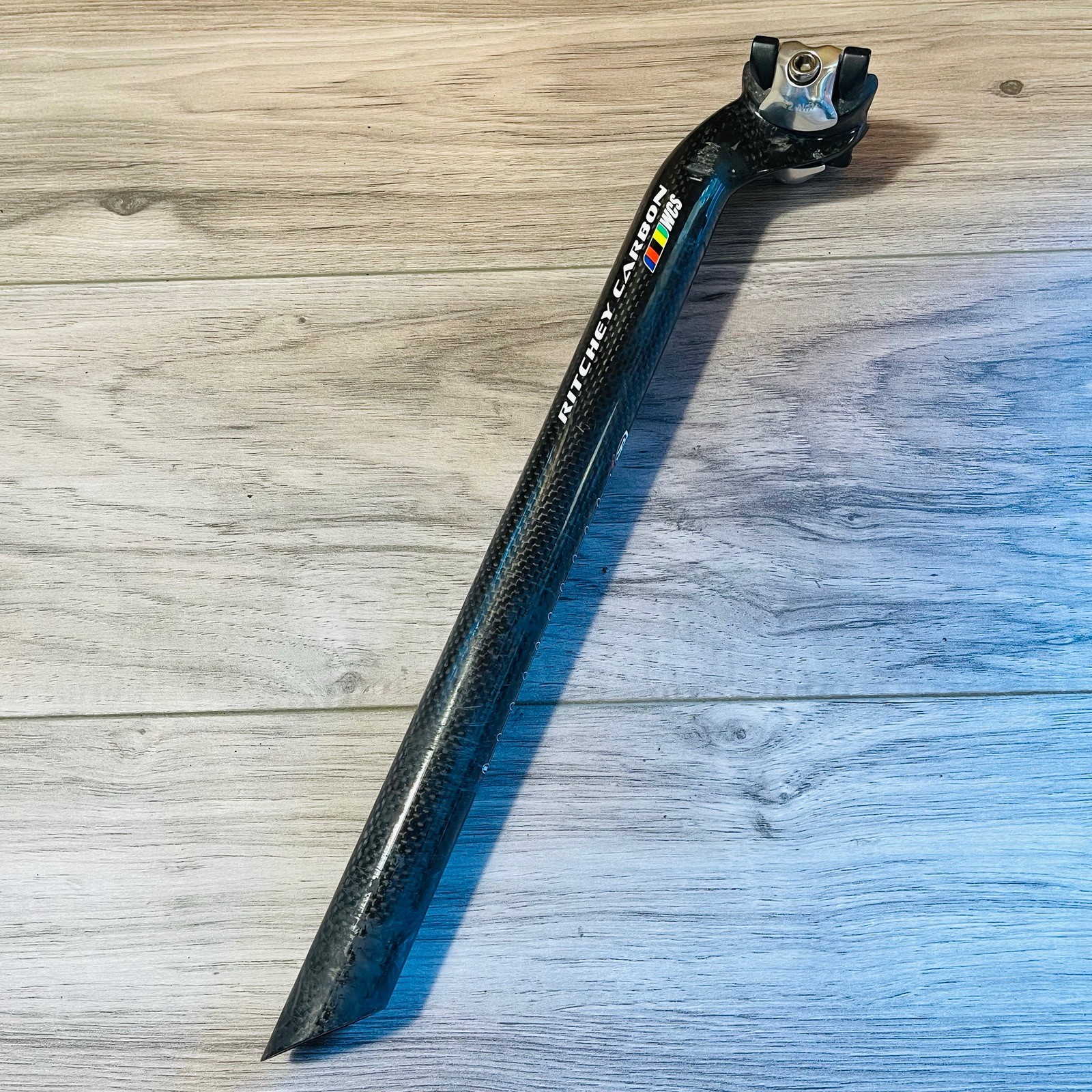 Ritchey WCS Carbon Seatpost 27.2 350 1-Bolt 7x7 Rail Clamp 25mm Offset
