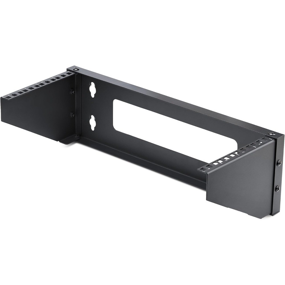 Vertical Wall-Mount Bracket 4U 19 Inch Rack for Server Patch Panel 55kg Capacity