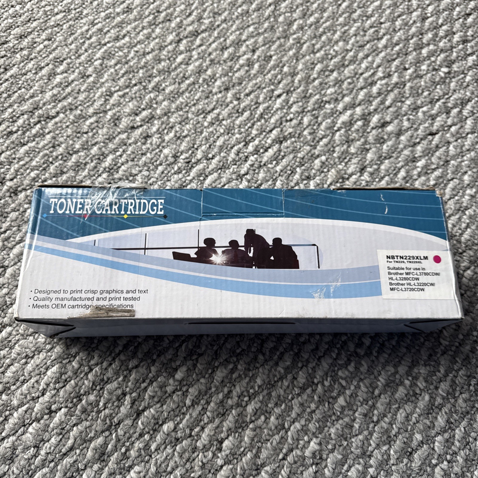 NBTN229XLM Toner Cartridge Brother TN-229 MFC-L3780CDW HL-L3220cdw MFC-L3720cdw