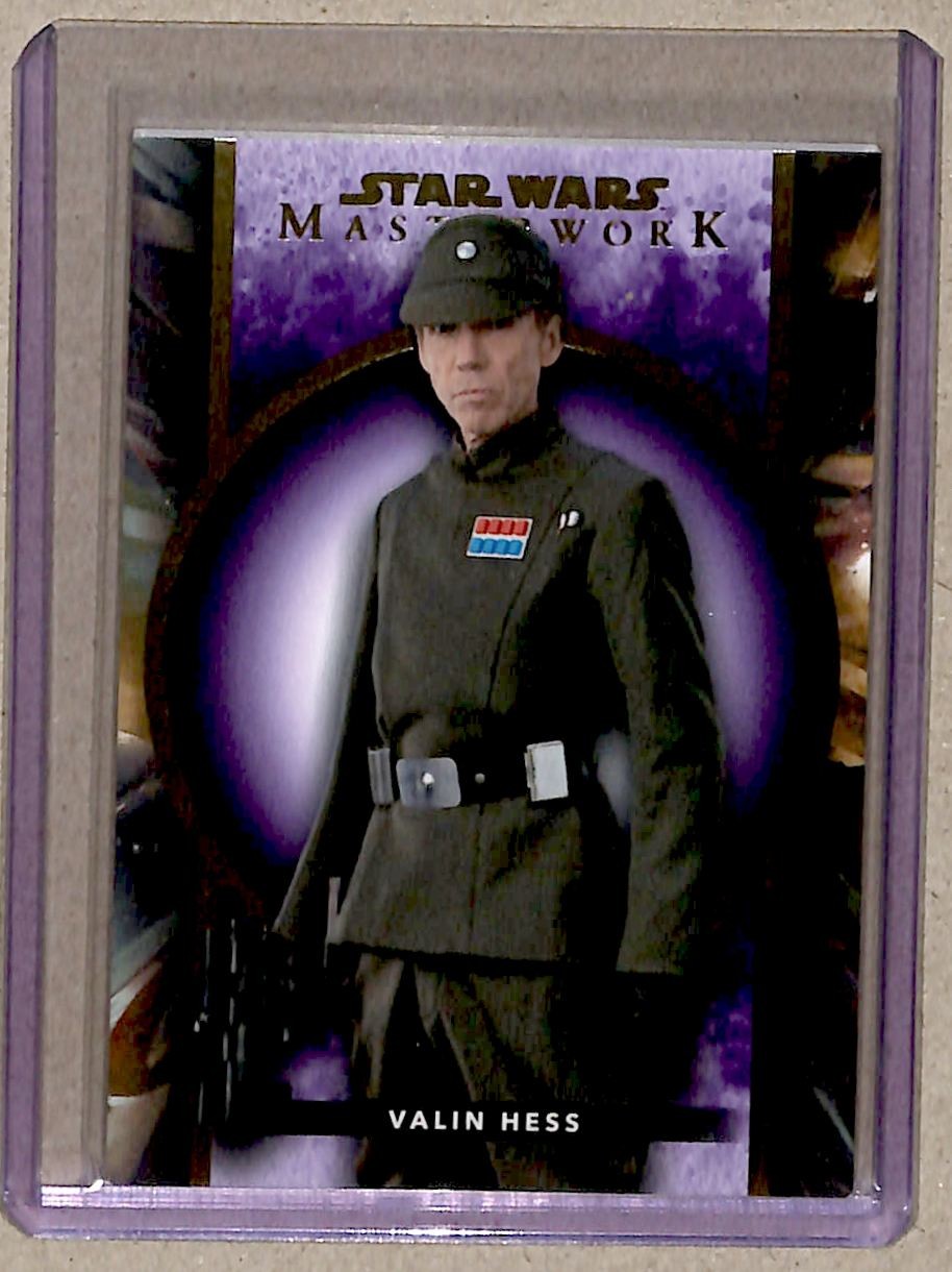 2022 Topps Star Wars Masterwork Valin Hess /50 #2