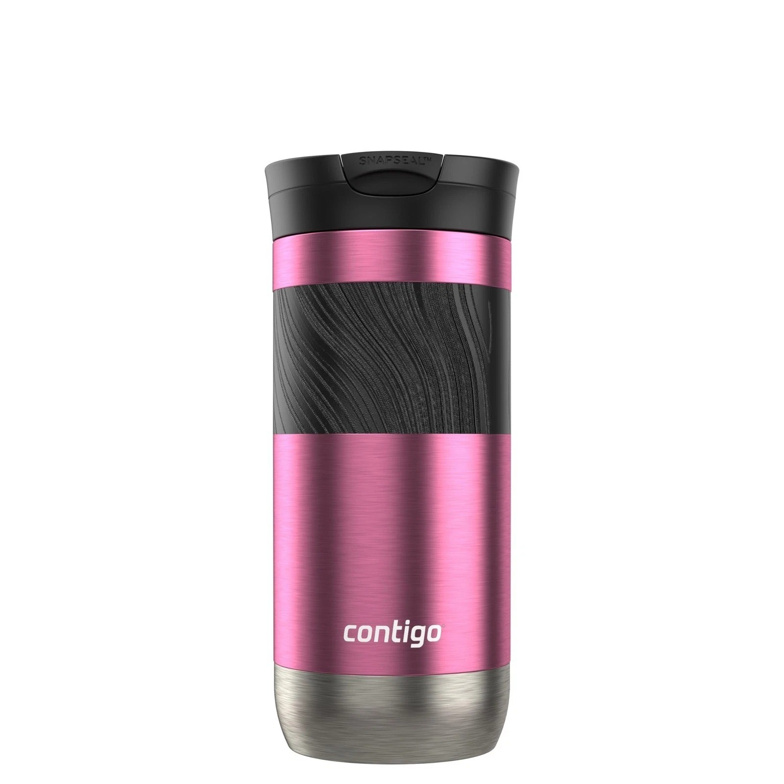 Contigo Byron 2.0 Travel Mug 16 Oz Azalea Stainless Steel Leak-Proof Insulated