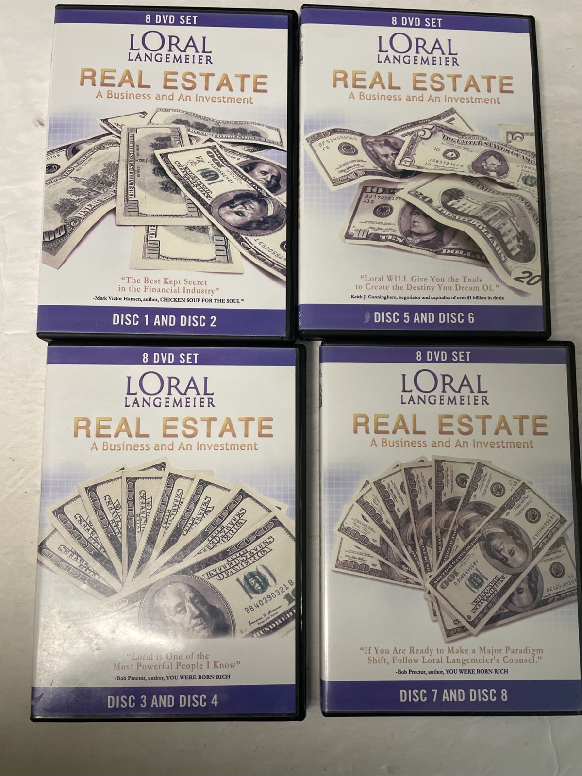 Loral Langemeier Real Estate A Business And An Investment 8 DVD Set