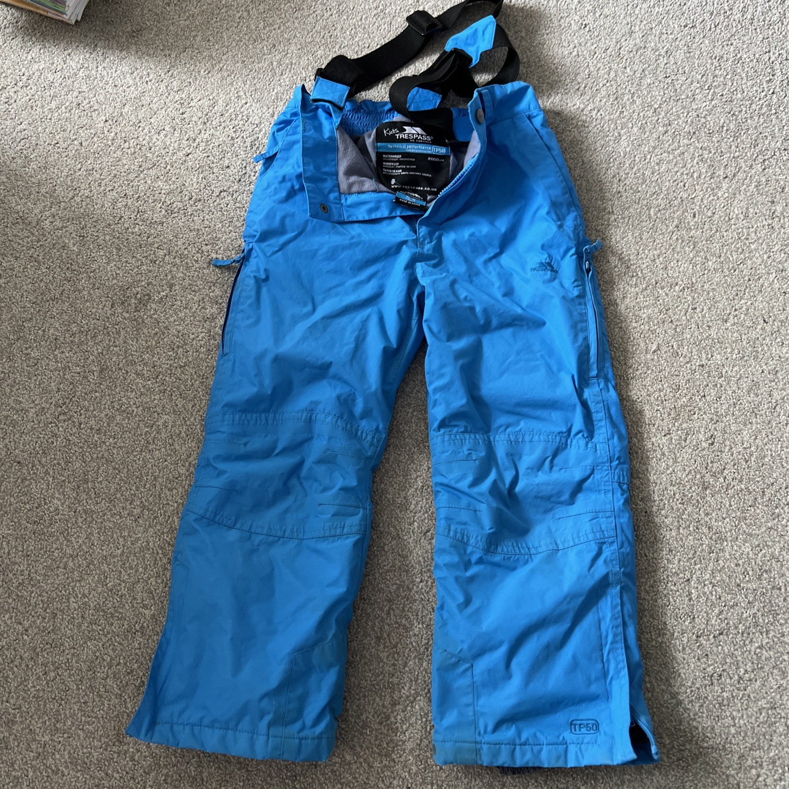 Kids Trespass Ski Salopettes Age 5-6 Excellent Condition