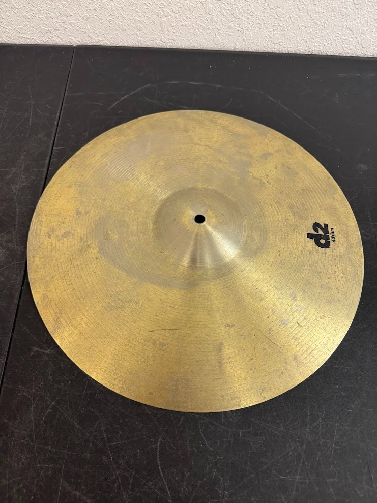 D2 16" Crash Cymbal 876g Used Drum Set Cymbal