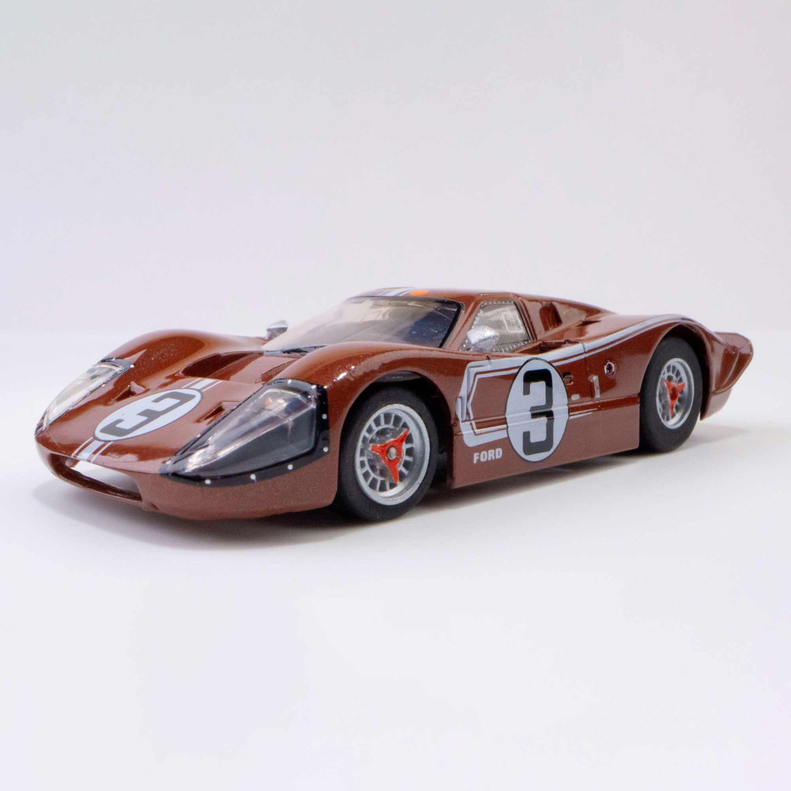 AFX/Racemasters Ford GT40 Mark IV #3 LeMans AFX22053 HO Slot Racing Cars
