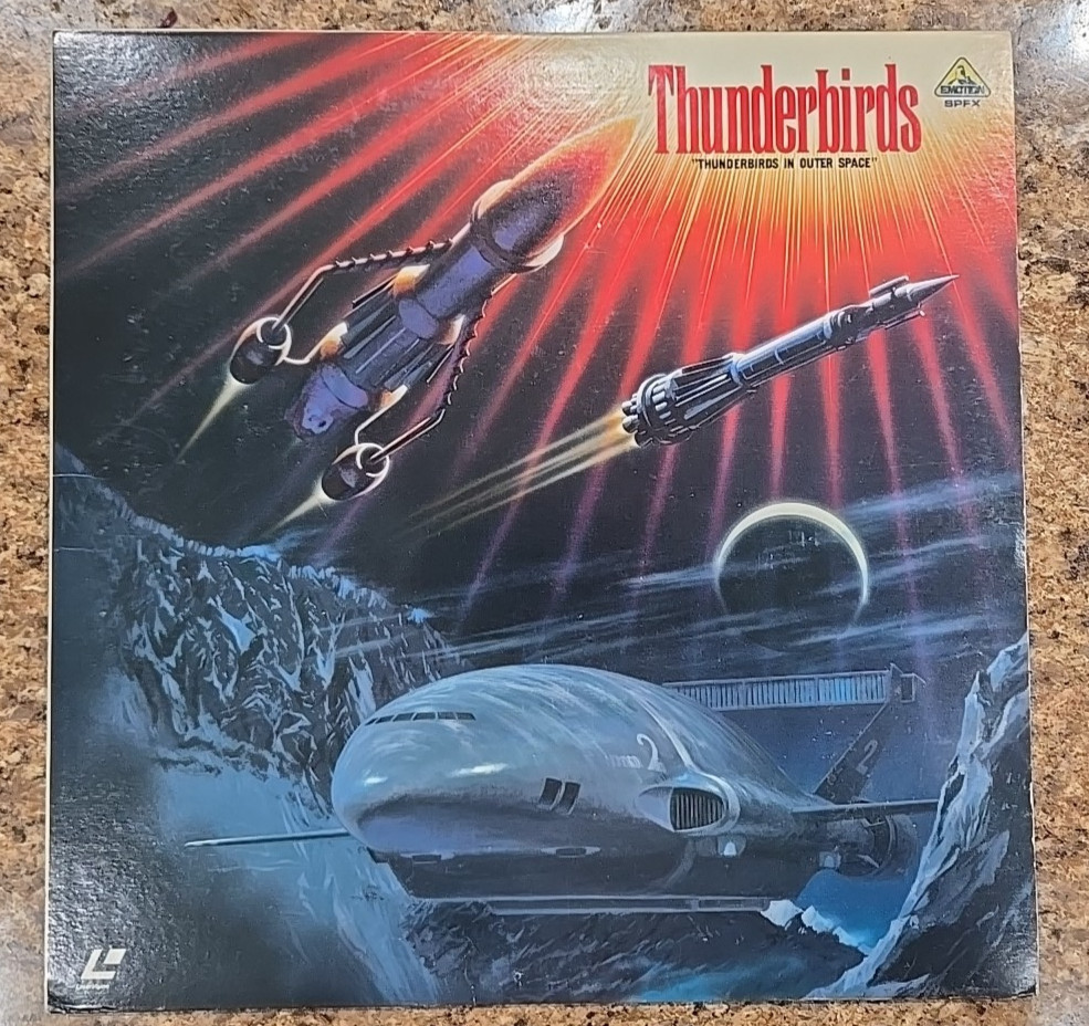 Thunderbirds: In Outer Space / Japan 1985 Laserdisc NTSC BELL-6 W8