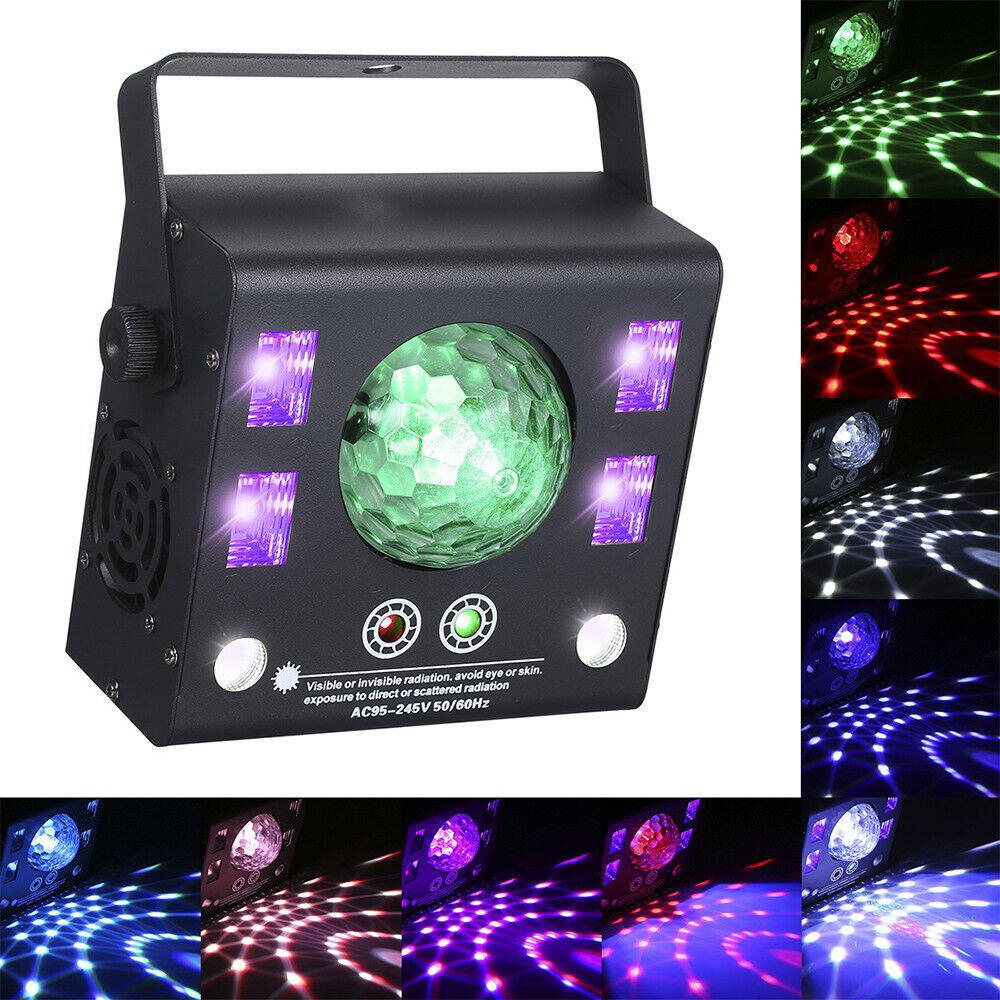 RGB Stage LED Light Lighting Laser Strobe Beam DMX Disco DJ KTV Party Projector