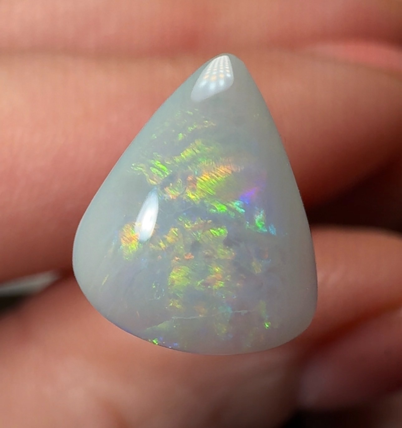 Natural Solid Australian Light Opal 2.5ct, Lightning Ridge, Gemstone