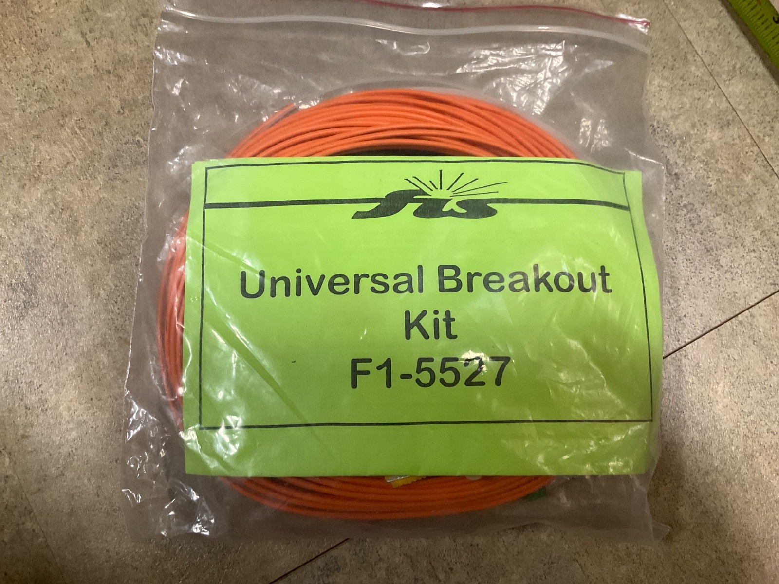 FIS Universal Breakout Kit - Orange Furcation Tube for Multimode Fibers F1-5527