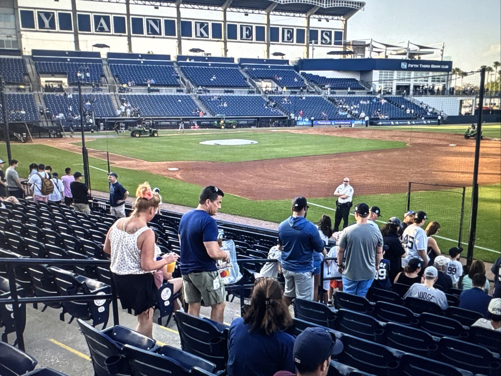 2 NEW YORK YANKEES SPRING TRAINING TICKETS vs BRAVES 2026 Lower Level Home Side