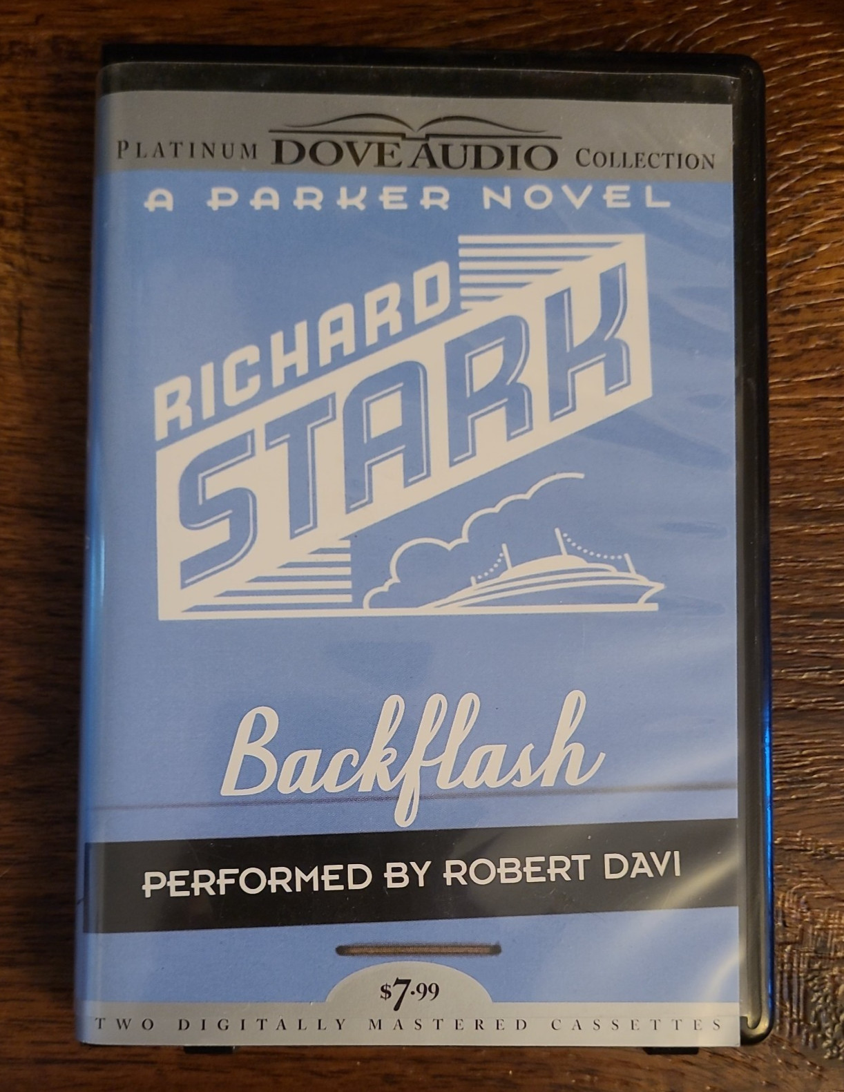 BACKFLASH: A Parker Novel by Richard Stark (aka Donald Westlake) Audio Cassette