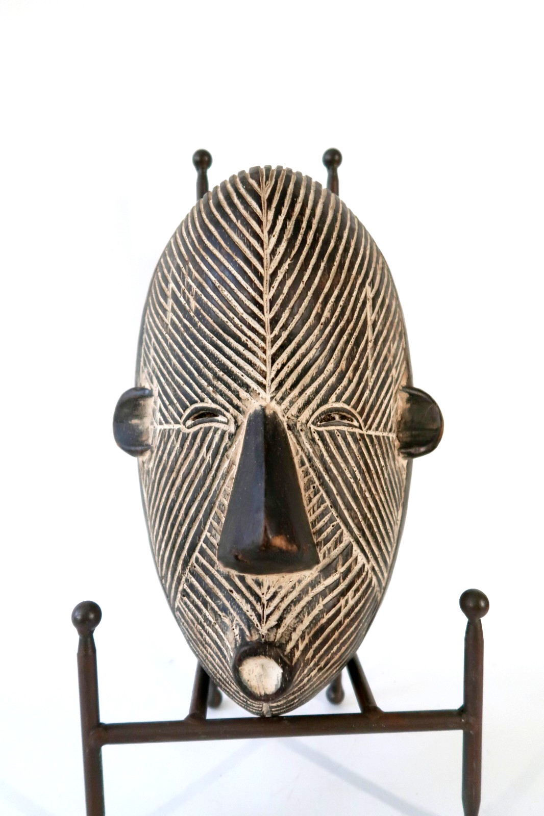 OLD Kifweb Songye Mask Congo - African Tribal - Hand Carved Wood ART