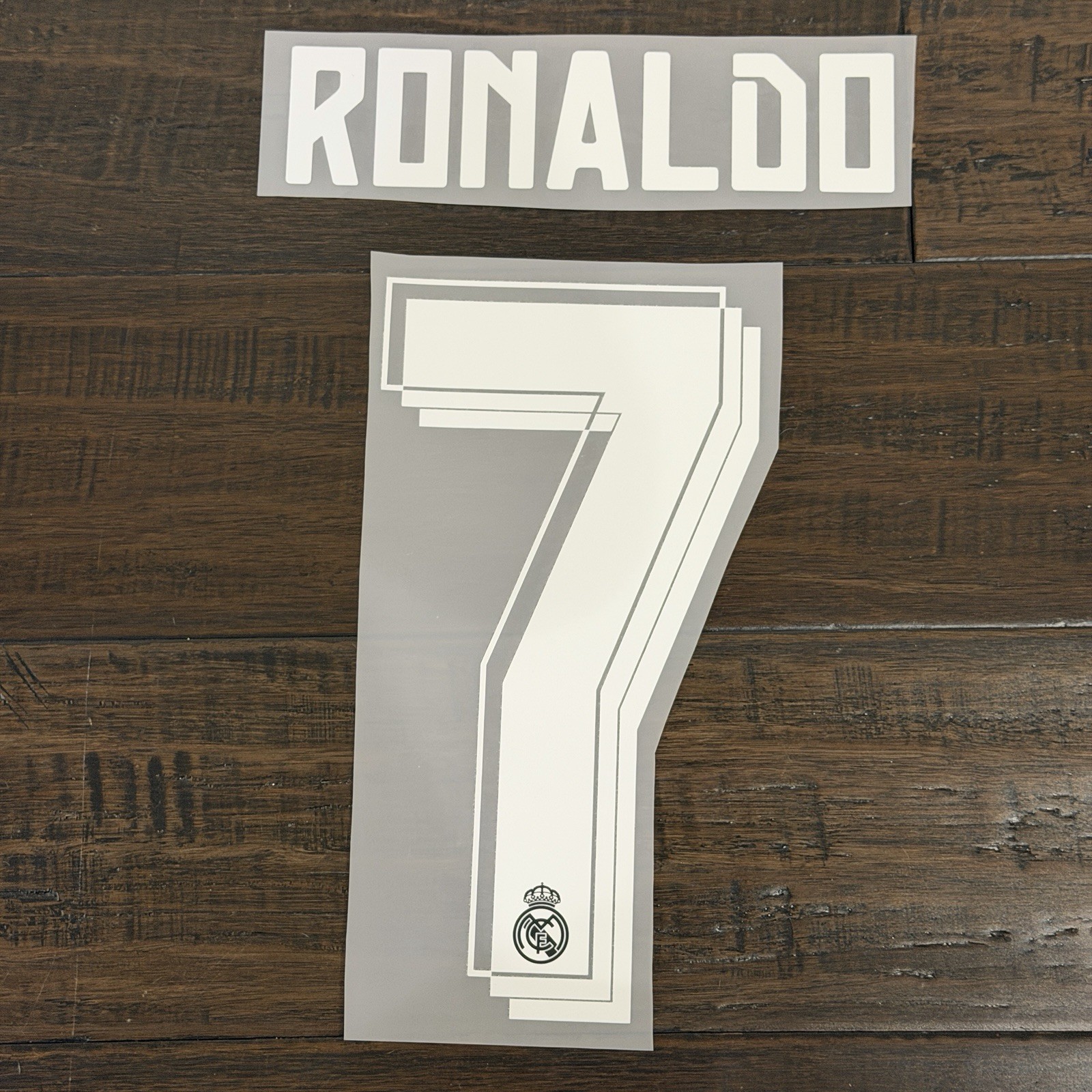 2015-16 RONALDO CR7 3rd Real Madrid Nameset Name Number Dorsal