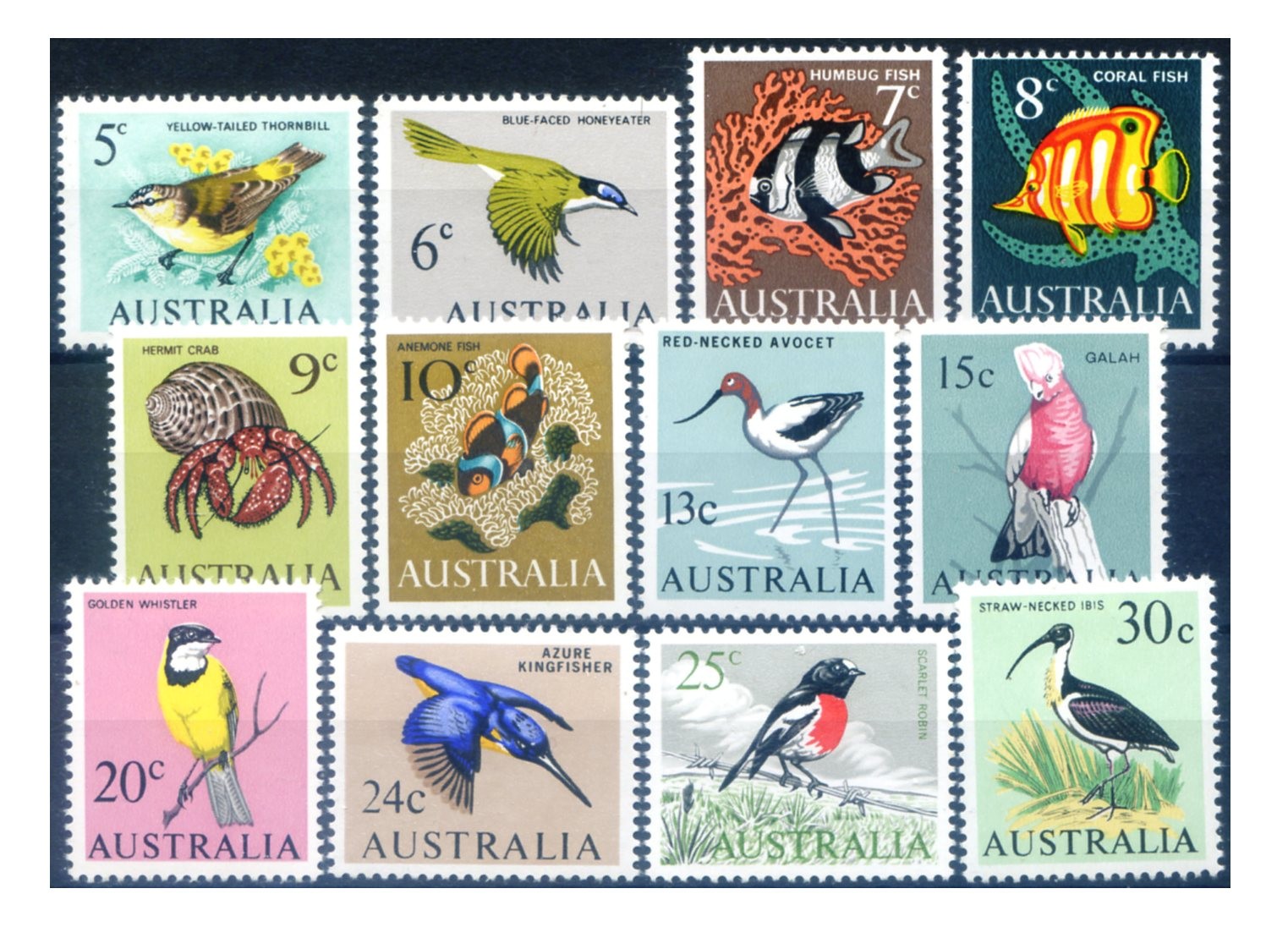 Australia. Definitive. 1966 Flora and Fauna.