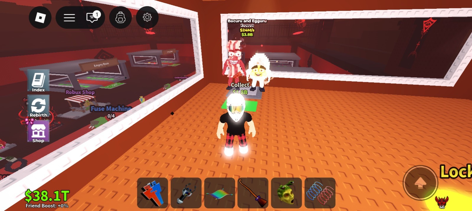 Roblox Bacuru and Egguru Secret Game Asset Collectible