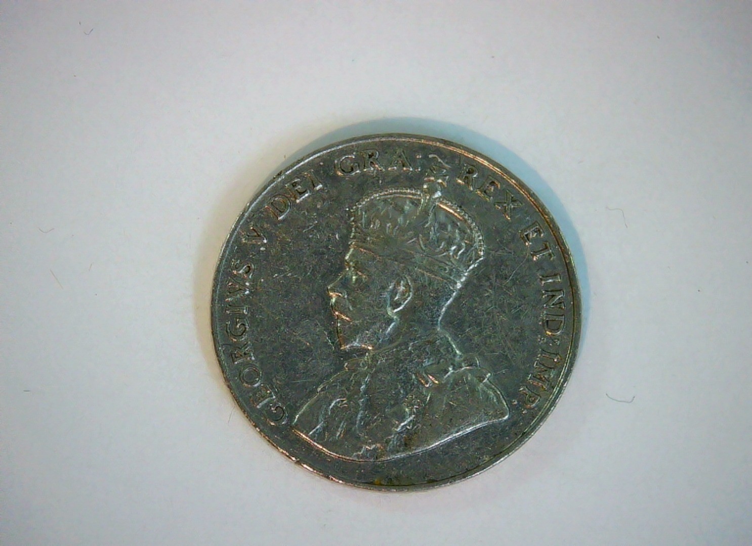 Canada 1930 5 Cents George V 5 Cents (Small type) Coin