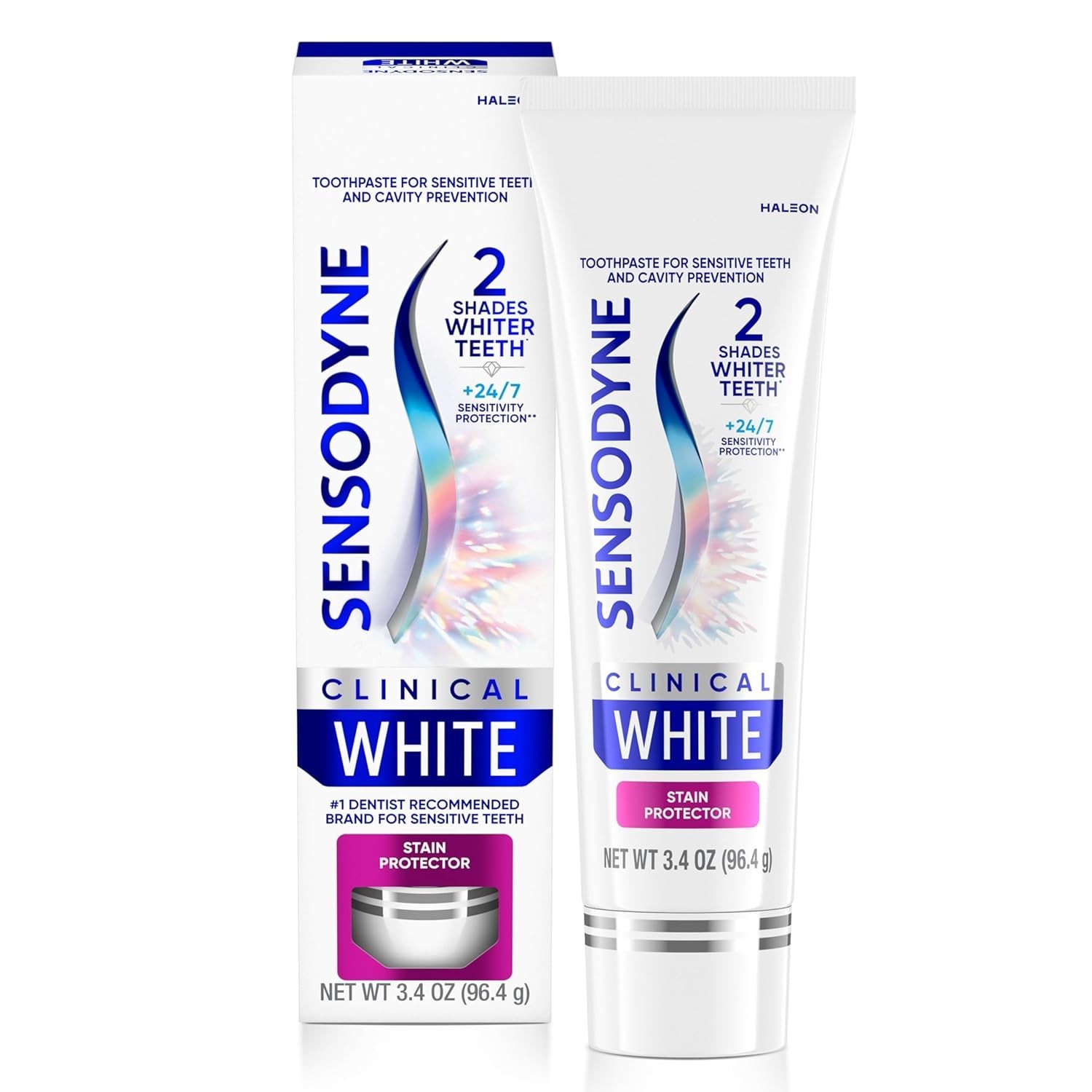 Sensodyne Clinical White Toothpaste Clinically Proven Whitening for Sensitive Te