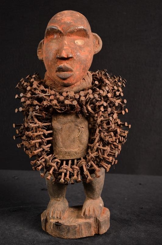 A Primitive Nkisi Statue DR Congo Africa Afrika, Afrique 1476