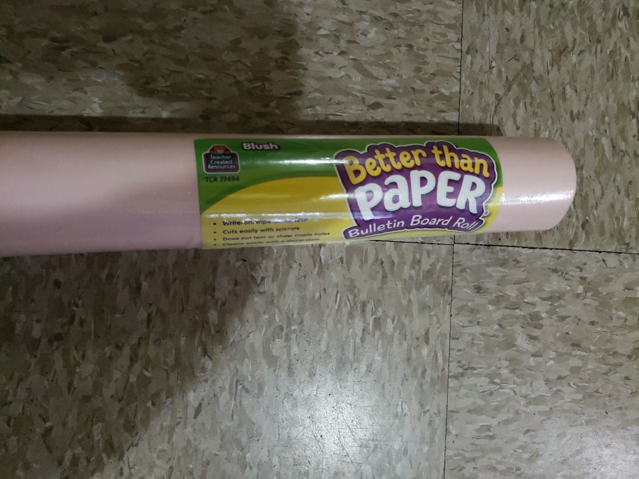 Teacher Created Resources Better Than Paper Bulletin Board Roll, 4 ft x 12 ft, W