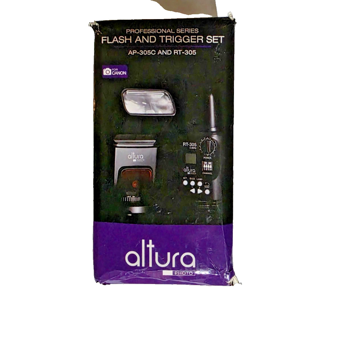 Altura Photo AP-305C Camera Flash Trigger for Canon DSLR and Mirrorless Cameras