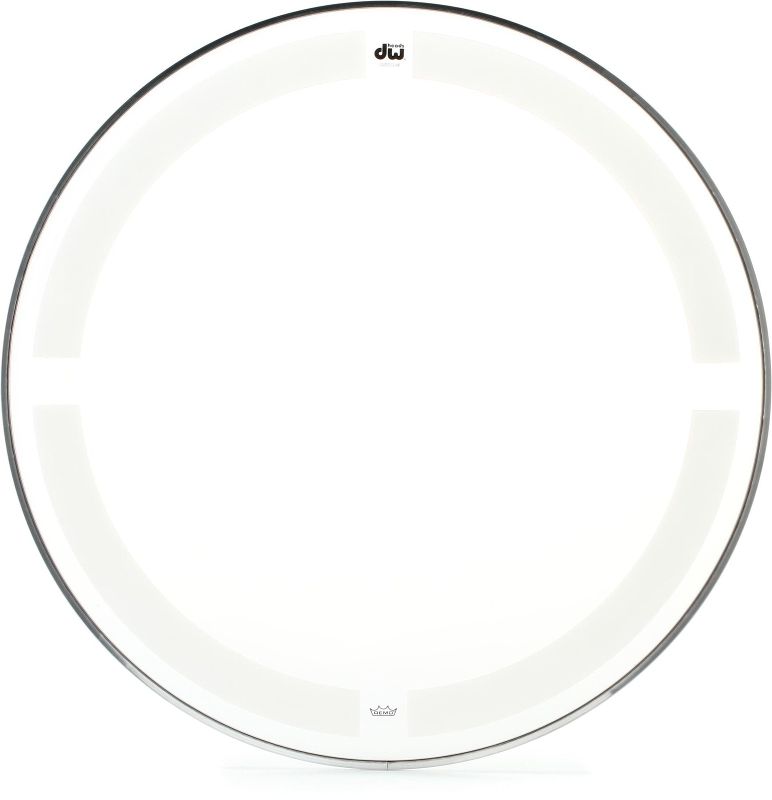 DW Coated Clear Drumhead - 18 inches (2-pack) Bundle