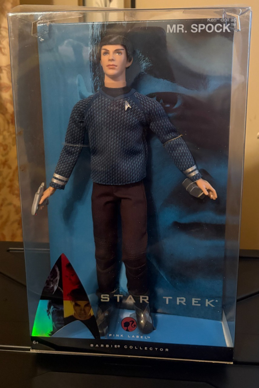 2009 Pink Label Barbie Star Trek Collection - Ken as Mr. Spock