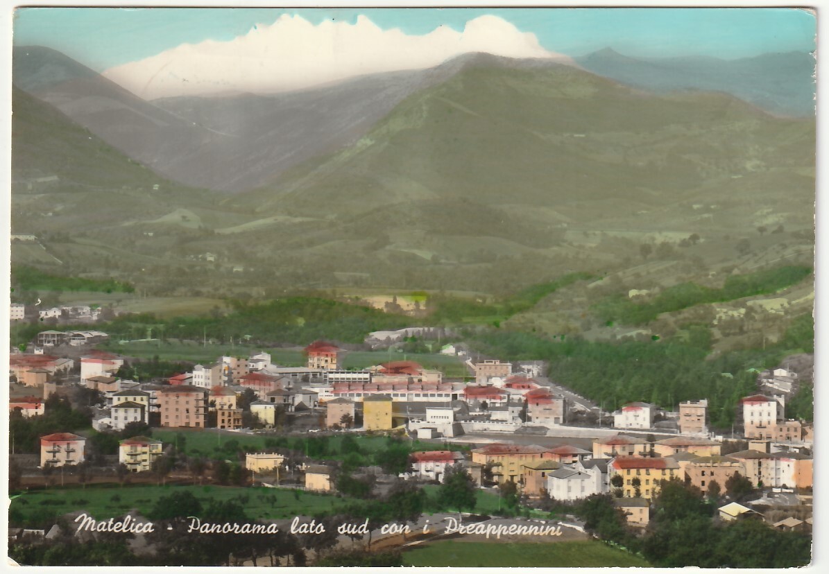 MATELICA - MACERATA - PANORAMA SOUTH SIDE - TRAVEL 1969 -8633-