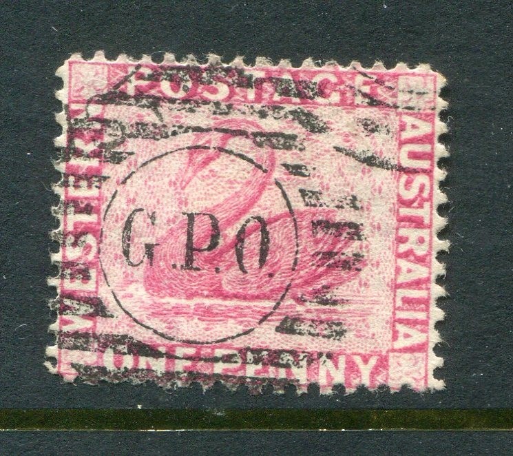 Western Australia #59 Swan 1 P. [Used]