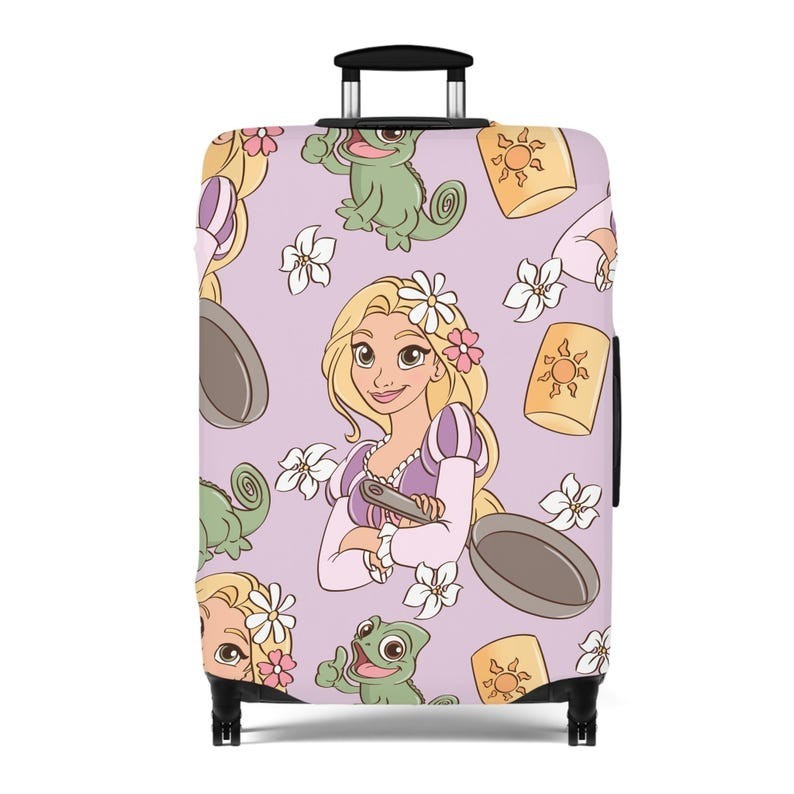 Disney Luggage Cover, Rapunzel Tangled Suitcase Protector, Travel Accessories, G