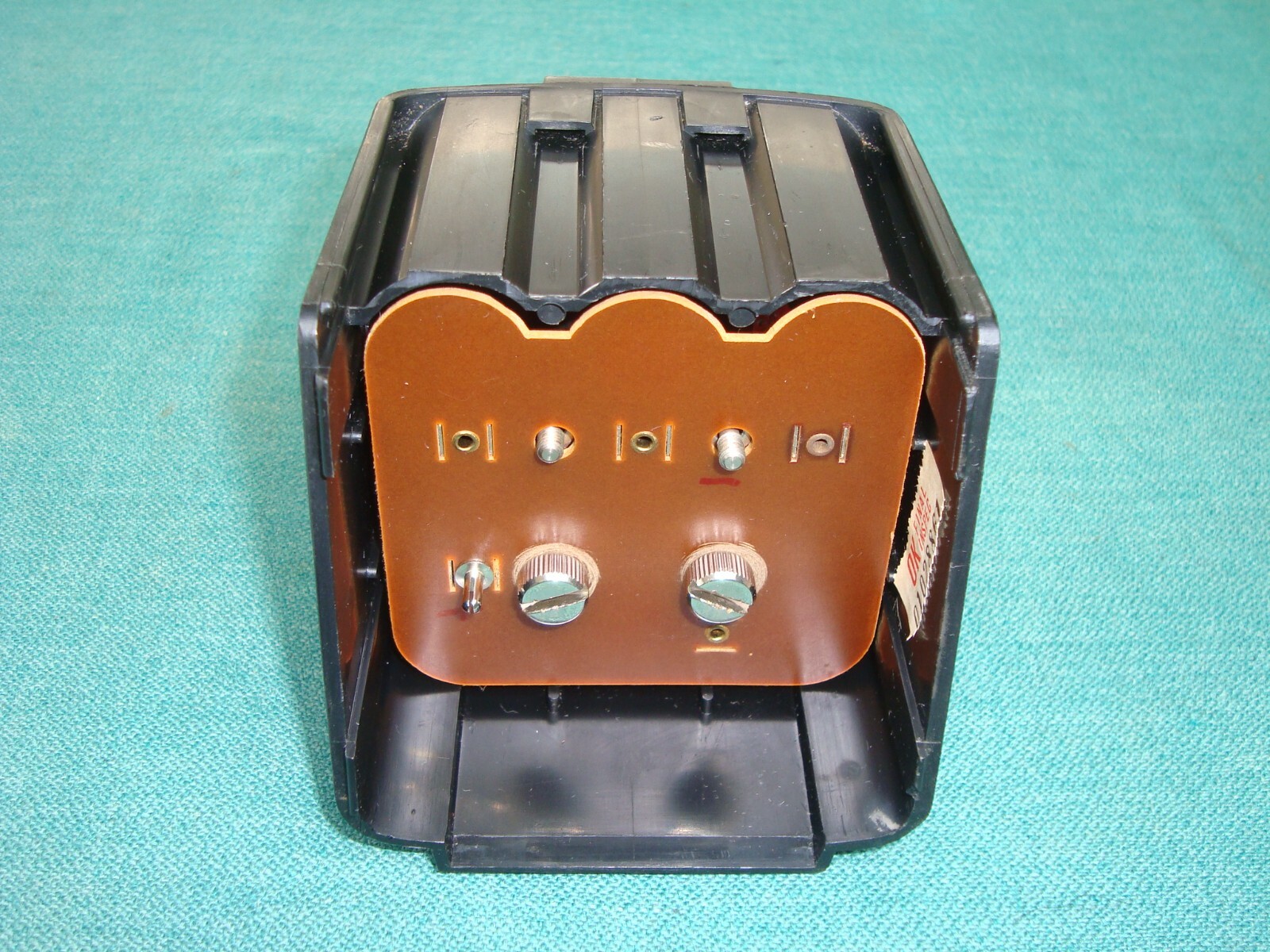 Battery Back for Vintage 1960's Symphonic TPS-5050, 3" Transistor Micro TV, #2