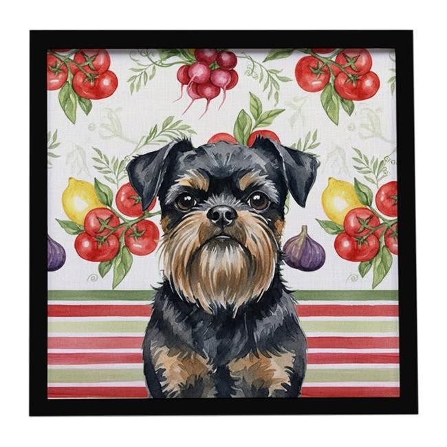 Carolines Treasures WDK8147MFP88 Unisex Black & Tan Brussels Griffon Vegetabl...