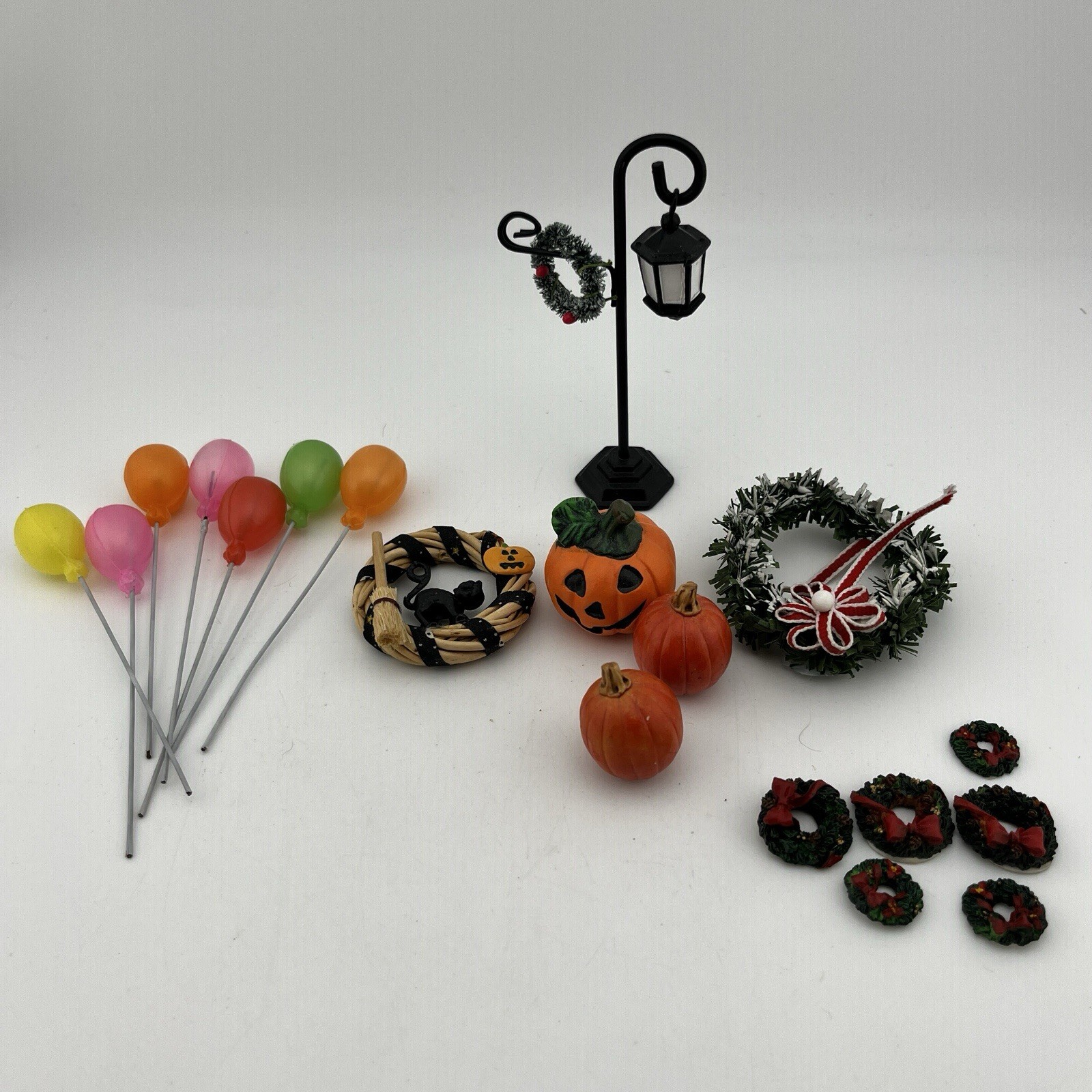 Miniature Dollhouse Party Halloween Christmas Decorations