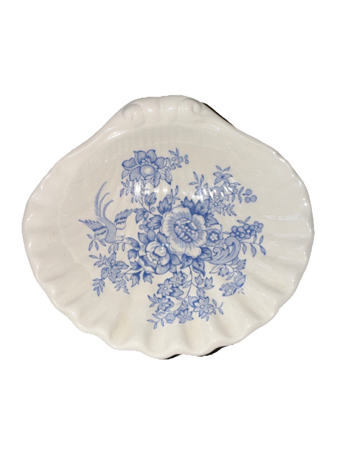 Mason's Ironstone  Blue Stratford Shell Dish /Soap Made in England