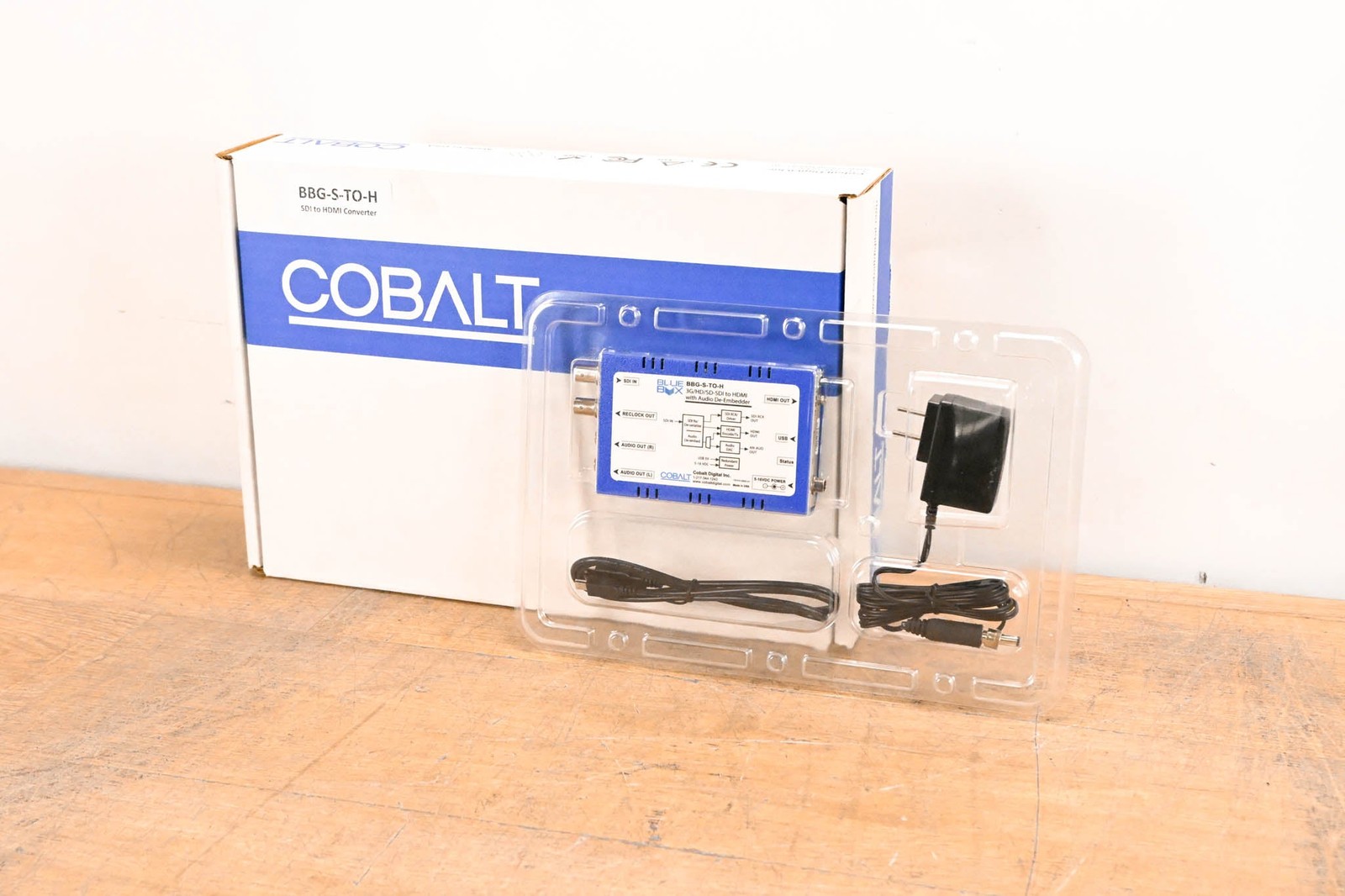 Cobalt BBG-S-TO-H 3G/HD/SD-SDI to HDMI Converter w/ Audio De-Embedder CG01WBR