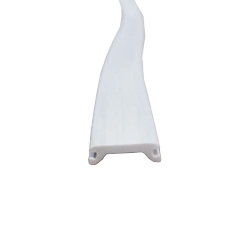 White RV Camper Trailer Thick Vinyl 50 ft,