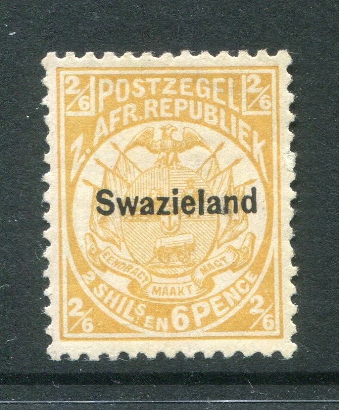 Swaziland #6 Coat of Arms 2 Sh. 6 P. [Mint Hinged]