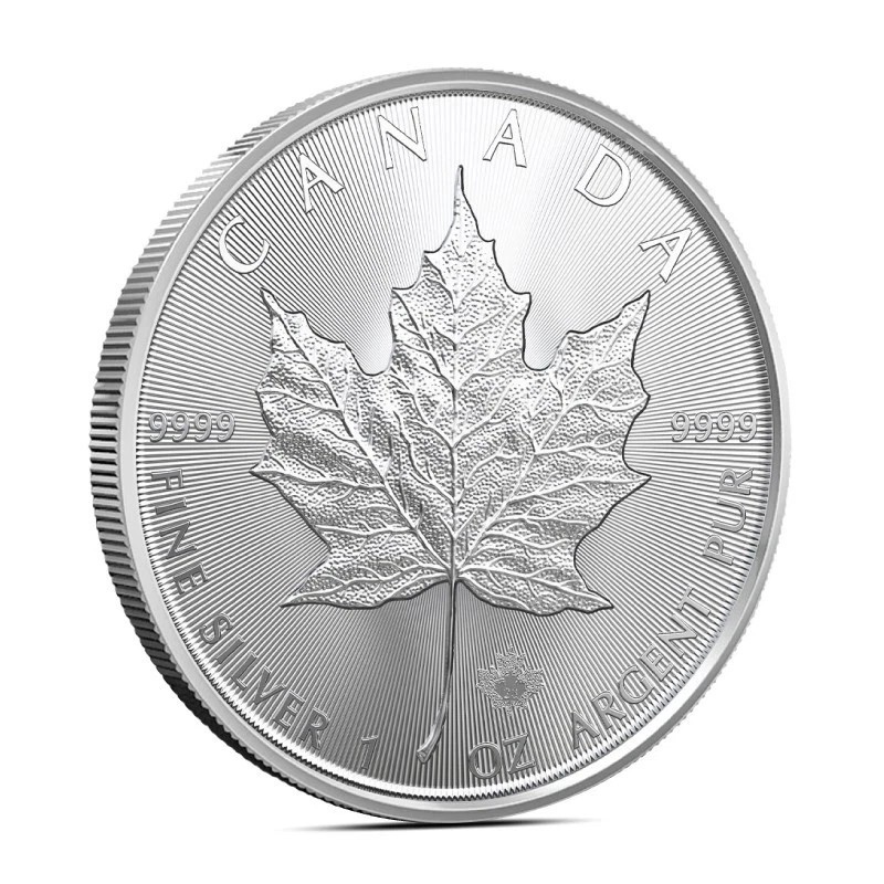 1 oz 2025 Canada Silver The Maple Leaf (BU) For Collection
