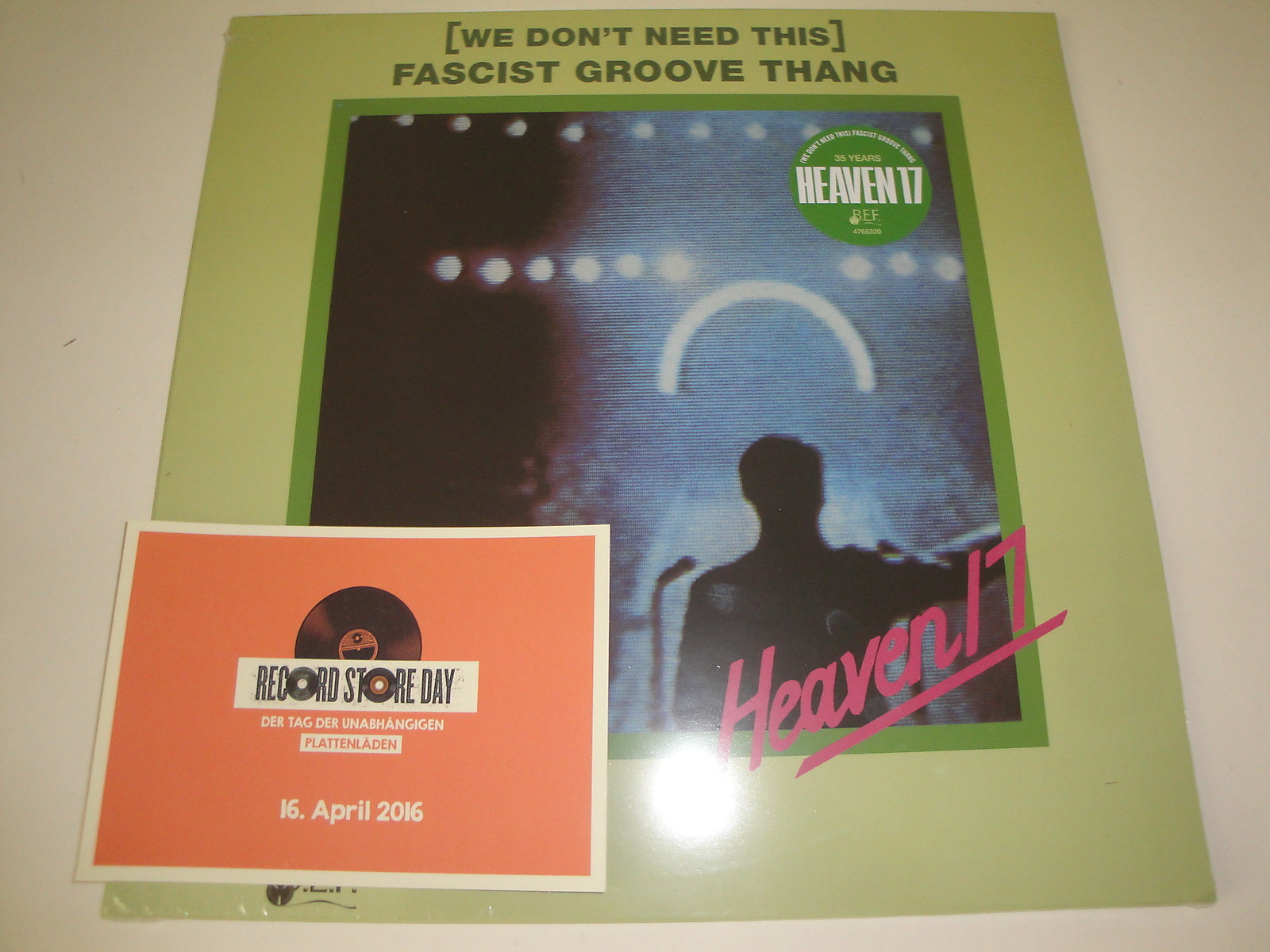 Heaven 17: ( We Don'T Need Ceci ) Fasciste Groove Thang , 12 " Vinyle EP