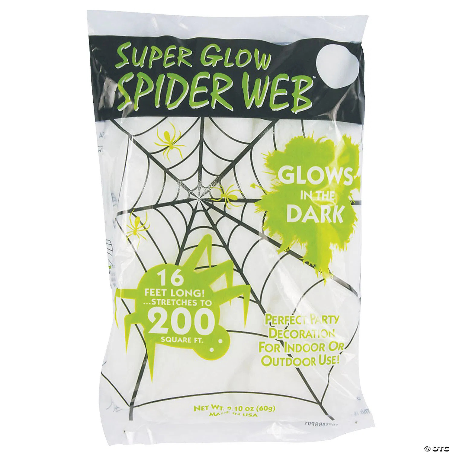 Super glow spider web