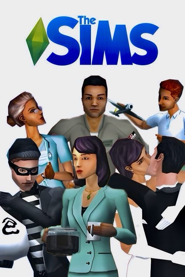 * THE SIMS * Video Game Poster, Multiple sized Poster / Prints
