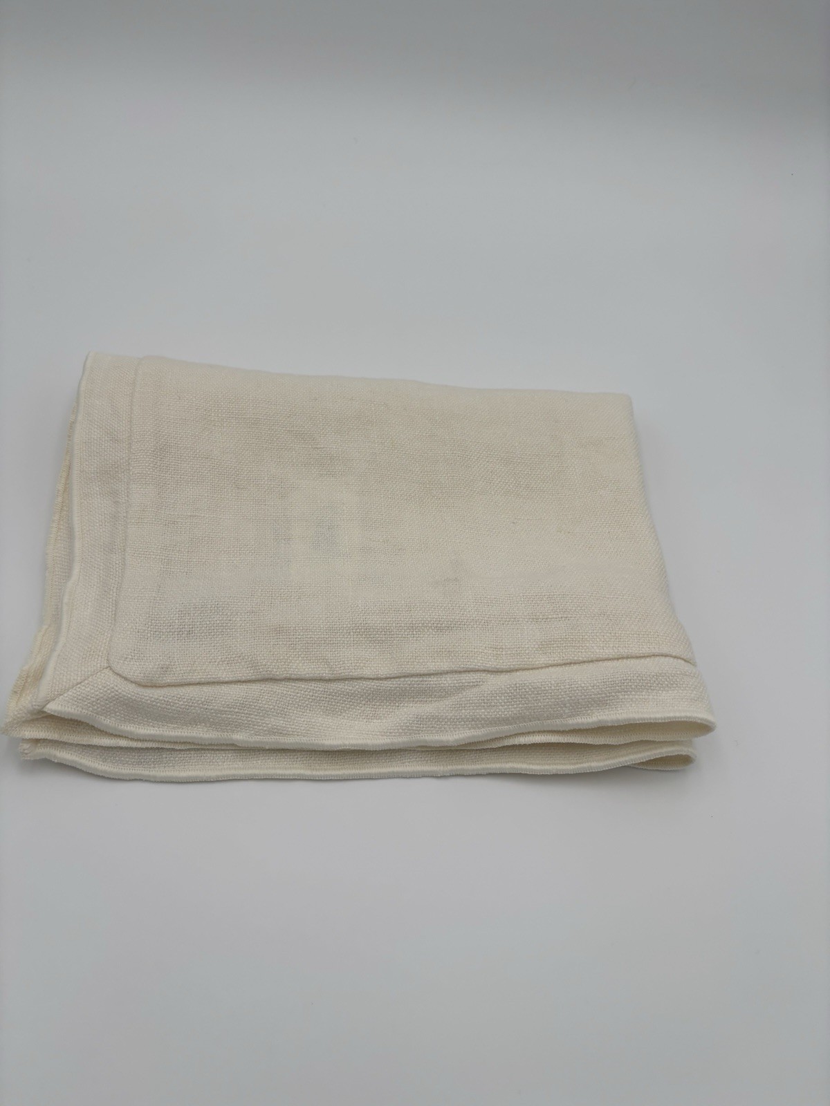 Pottery Barn Galen Linen Lumbar Pillow Cover ~ 14” x 20” ~ Ivory