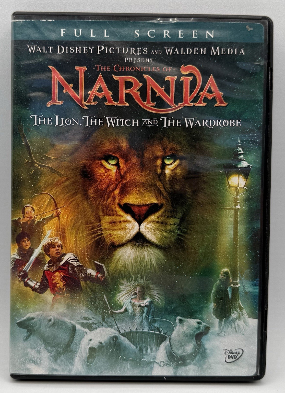 The Chronicles Of Narnia DVD Fullscreen The Lion The Witch And The Wardrobe 2005