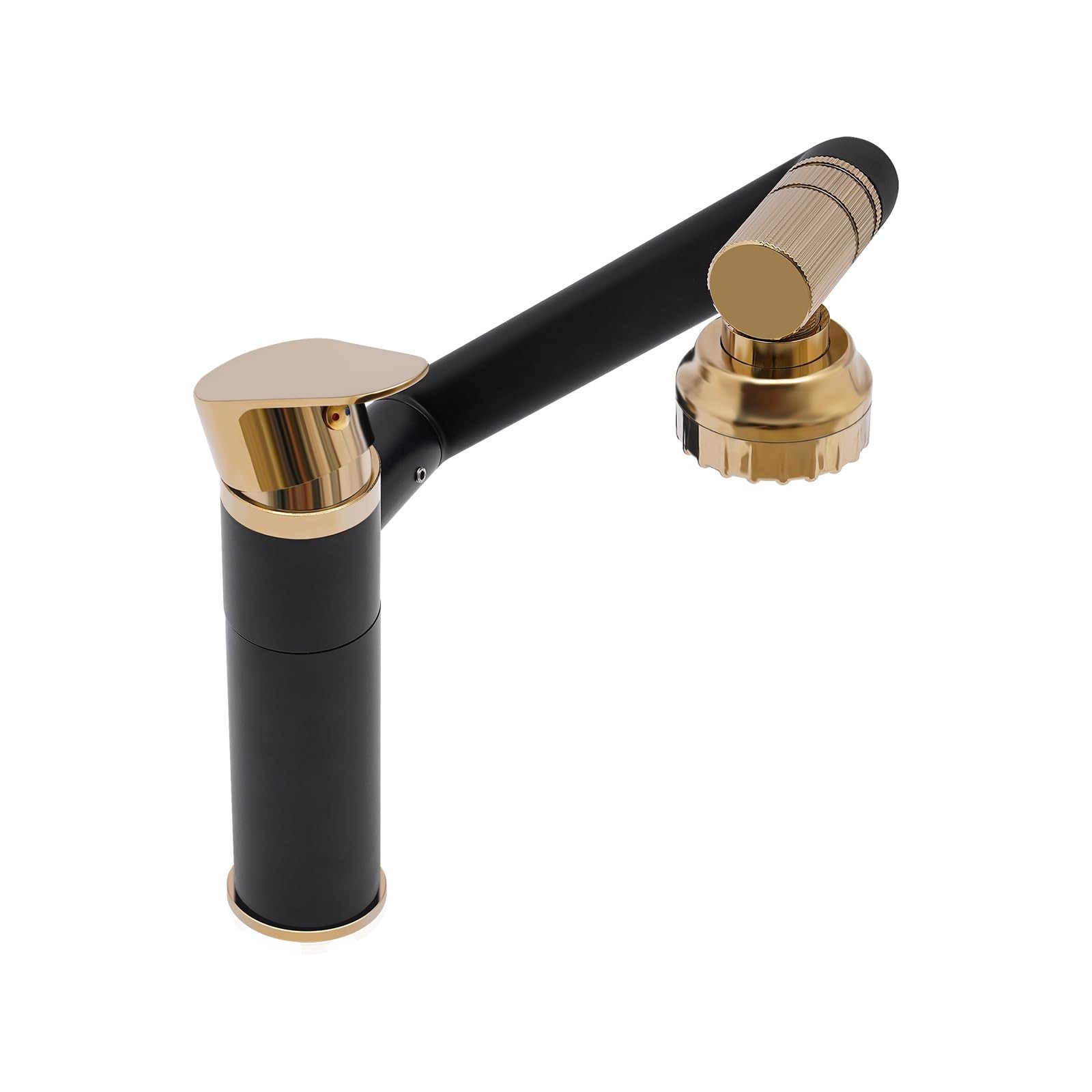 360° Bathroom Sink Faucet Single Handle Waterfall Vanity Basin Mixer 2 Function