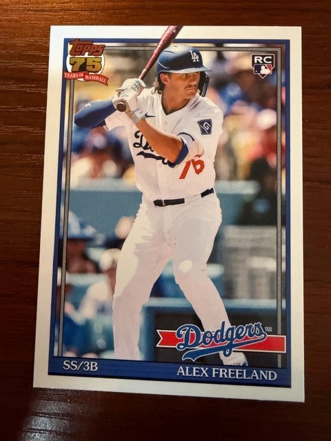 2026 Topps 1991 Anniversary Alex Freeland