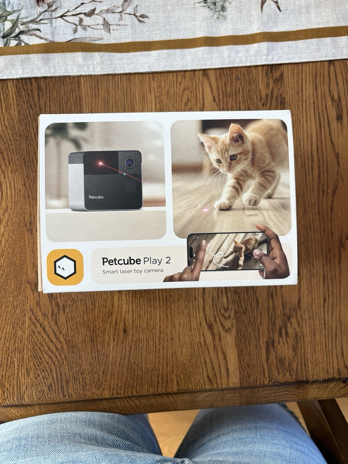 Petcube Play 2 Wi-Fi Pet Camera with Laser, 1080P HD Video, 2-Way Audio