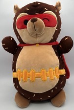 Original Squishmallows HugMees Hans Hedgehog Stuffed Plush Toy 14” Superhero