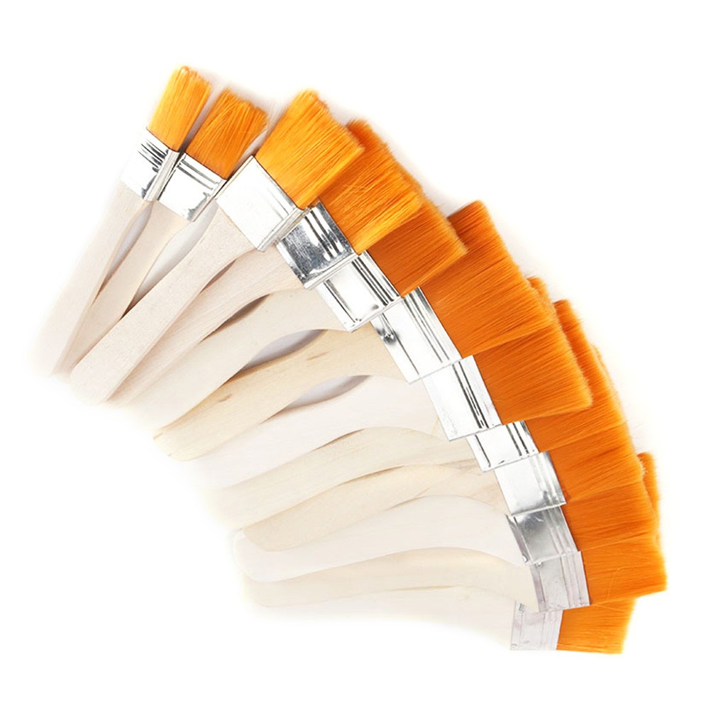 12pcs Wooden Oil Painting Set Artist Acrylic Watercolor Paint Tool