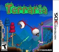 Terraria (Nintendo 3DS, 2016) Cartridge Only - Tested Authentic 