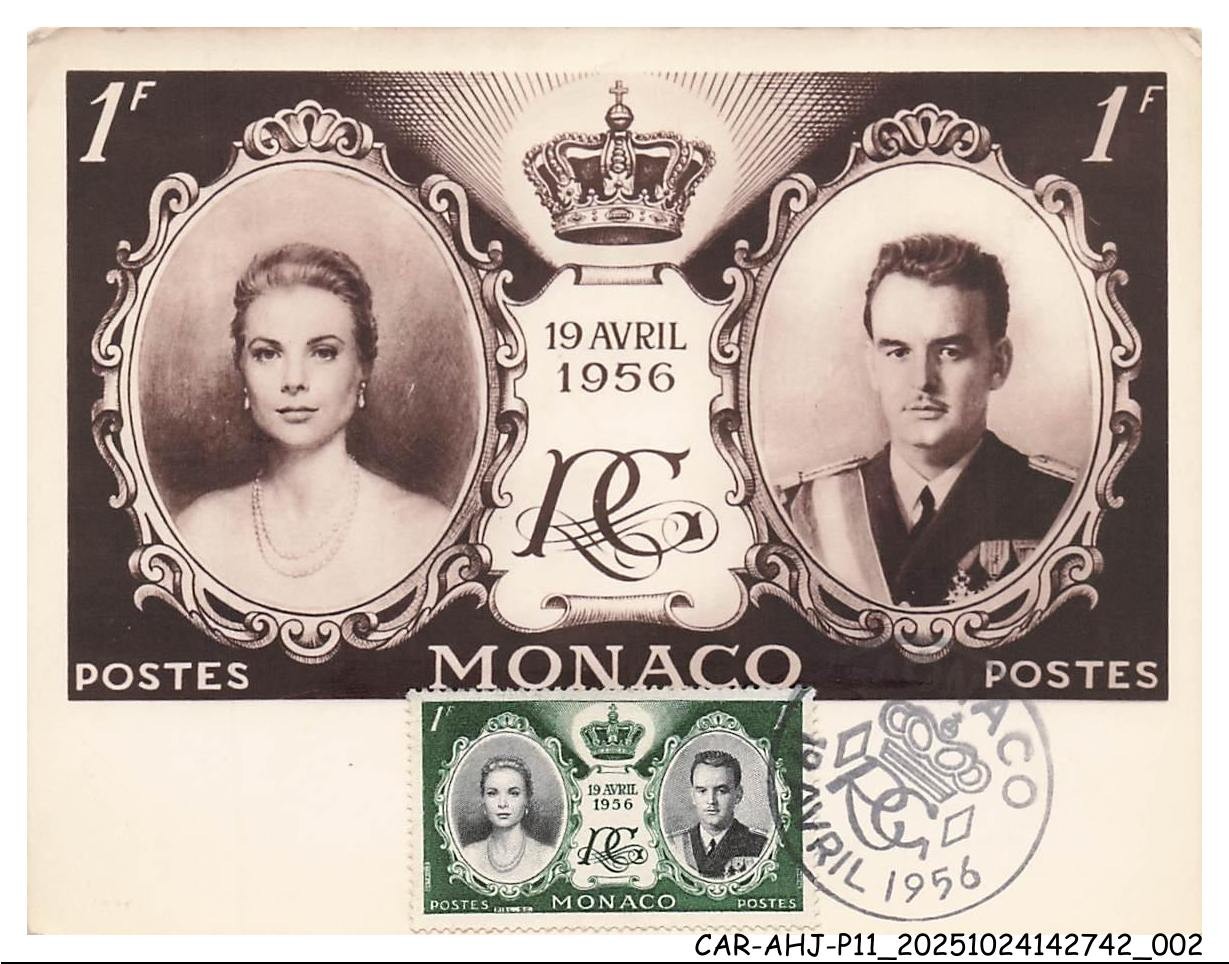 CAR-AHJP11-0463-CARTE-MAXIMUN - Monaco - Band - 1956